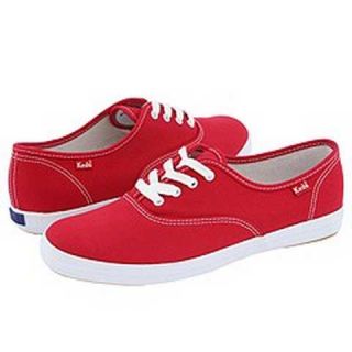 Keds WF34300 Champion Canvas Red Womens Sneakers Size 8 5 M