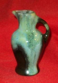 Decorative Collectible Jug Water Pitcher Two Tone Green Barton Ware