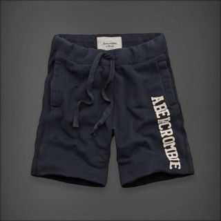 Abercrombie Fitch Men Keene Valley Fleece Shorts Pants $50