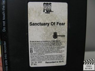 Sanctuary of Fear VHS Kay Lenz Michael McGuire 086162903236