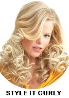 Ken Paves Hairdo 2 Two Piece Clip in Hair Extensions Golden Wheat 16