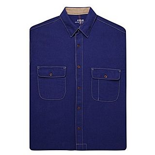 £ 25 00 was £ 55 00 french connection timber twill flannel shirt