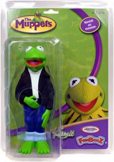 The Muppets Kermit 8 Soft Funbeez Latex Figure French Exclusive 2006