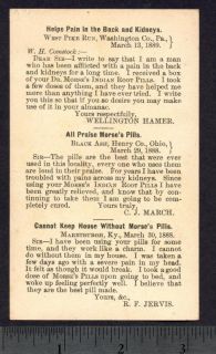 1890 Nellie Bly Journalist Cure Headache Indian Root Pills Victorian