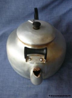 Vintage Swan Brand Victor Kettle Tea Pot Stove Top