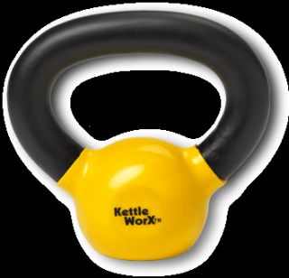 Kettleworx Kettlebell 6 DVD Set Plus 5 Pound Kettlebell New