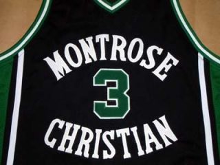 Kevin Durant Montrose High School Jersey Black New Any Size FCT