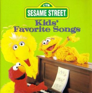 Sesame Street Kids Favorite Songs CD 15 Music Tunes