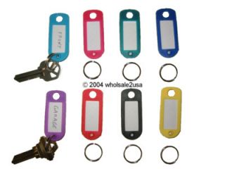 Identification Color Key Organizer Labels ID Tags Marks