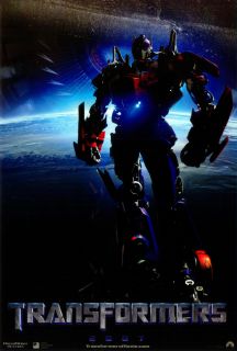 Transformers Movie Poster I 27x40 Josh Duhamel Shia LaBeouf