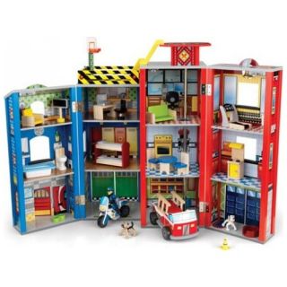 Heroes Police & Fire Set KidKraft 63239 fire Station Toy Fireman