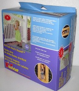NEW KIDKUSION KID SAFE DECK GUARD Baby Child Pet Porch Fence Gate