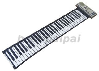 61 Keys Roll Up Portable Electronic Piano Keyboard 28