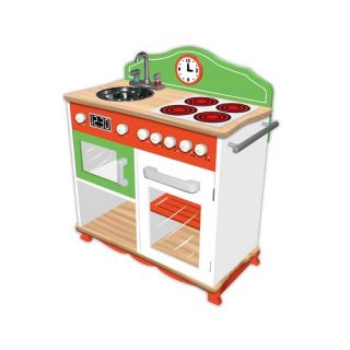Teamson Kids My Little Chef Play Kitchen with Electric Stove Top TD