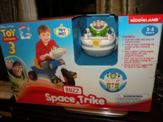 HTF NIB Kiddieland Buzz Lightyear Space Trike tricycle Toy Story 3/ 3