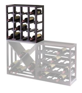 Kingston Solid Wood Stackable Wine Rack for 16 Bottles