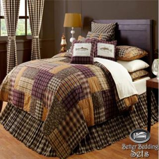 Fish Lodge Twin Queen Cal King Size Quilt Bed Linen Bedding Set
