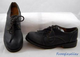 John Fluevog King Series Harold Oxfords Shoes 7 D Black Leather