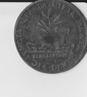 RARE 1580s Kilian Koch Mantes Rekenpenning Equis Victoria Jetton Coin