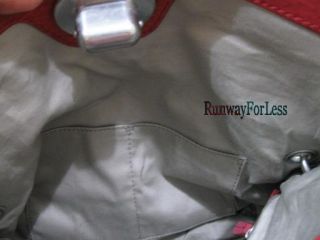 Kipling HB6095 Taylor Wild Berry Leather Handbag Purse Shoulder Bag