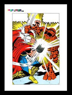 Jack Kirby Fantastic Four 73 RARE Production Art PG 10