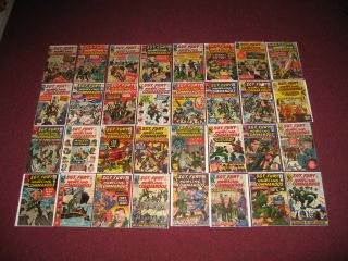 Sgt Fury Near Complete Set 1 120 Plus Annuals Kirby Severin Lot