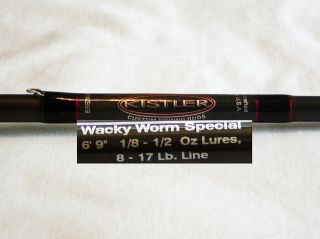 Kistler Wacky Worm Special Baitcasting Fishing Rod FlyMasters Tradeup