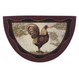Brumlow Mills Tall Rooster Kitchen Rug