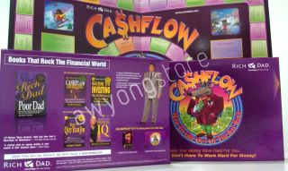 Robert Kiyosaki Cashflow 101 Boardgame Rich Poor Dad