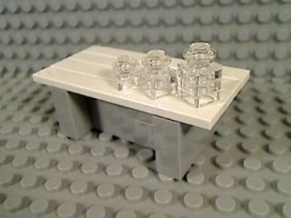 Lego Kitchen Refrigerator Sink Dishwasher Stove Island Dining Table
