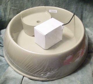 Boots Barkley Water Fountain Cat Bowl Large Bowl Plugs Into Standard
