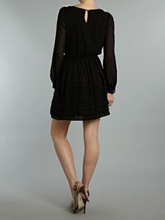 Cutie Crochet collar dress Black   
