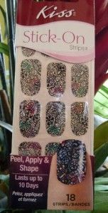 Kiss Stick on Strips Nail Dress Art Stickers Appliques Decals Lace