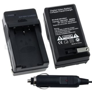 Battery Charger AC Car Adapter for Kodak EasyShare Z1015 Is Z612 Z712
