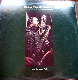 Warne Marsh Quintet Jazz Exchange V 1 LP Lee Konitz