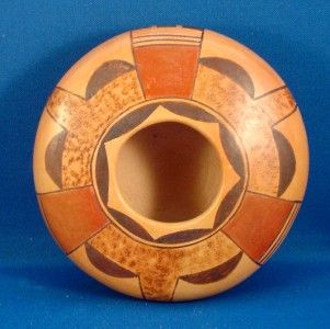 American Hopi Indian Pottery Pot by Rachel Sahmie Koo Loo