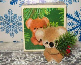 Hallmark Christmas Koala Bear 1983 Keepsake Ornaments Cute
