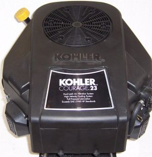 Kohler Vertical Courage Engine 23 HP 12v ES 15 Amp 1 x 3 5/32 #SV720