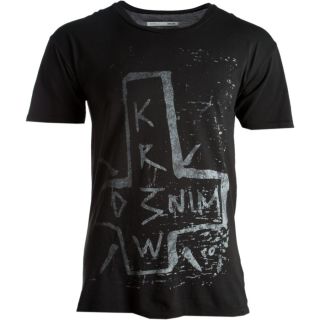 New KR3W Cruzer Crew Skate T Shirt Tee Carbon Size XL Retail $25 £30