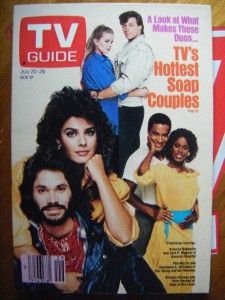 TV Guide July 1985 Soap Operas Kristian Alfonso Days