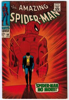 Amazing Spider Man 50 3 5 Off White Pages Silver Age 1st Kingpin