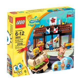 Lego 3833 Spongebob Krusty Krab Adventures New in Box