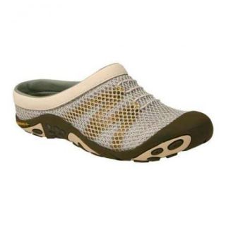 Merrell Kula Slides Mesh Clogs Tan Brown Olive Green Shoes Size 7