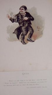 from Charles Dickens Old Curiosity Shop    Print illustrated by Kyd