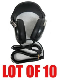 10 Koss Closed Ear Industrial Home Stereo Audio Heavy Duty Headphones