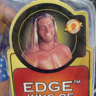 RARE Error Kurt Angle King of The Ring with Edge Labeling WWF WWE