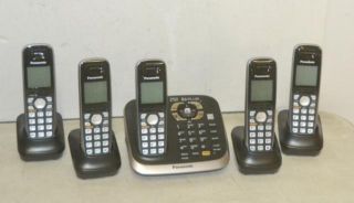 DECT 6 0 5 Handset Cordless Telephone System KX TG6545B