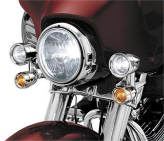 Kuryakyn Driving Lights Halogen Harley Davidson FLHTC 1997 2009