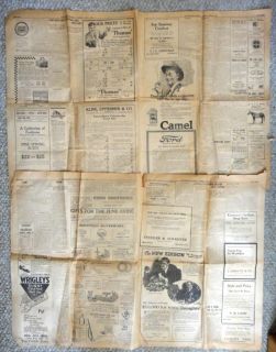lot 1917 21 Antique 3pc Kutztown PA Patriot Newspaper Berks County