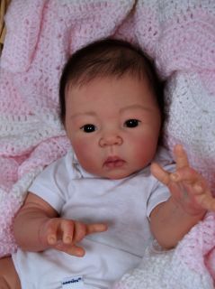 Babies Reborn Adrie Stoete SUU Kyi Amazing Asian Baby Girl